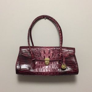 Never used! Brahmin red leather handbag